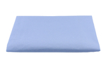 Tricot de coton imperméable avec membrane pour draps - bleu