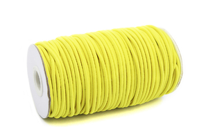 Cordon élastique 3mm - jaune