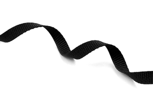 Trägerband haut - schwarz - 12 mm    