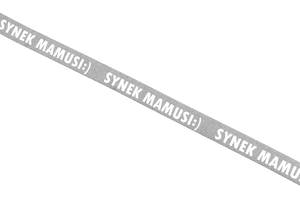 Gummiband 30 mm - Synek mamusi - grau 