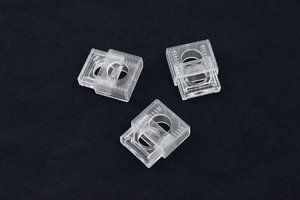 Stoppuhr für Schnur 8 mm - transparent