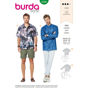 Burda - Motif pour une chemise d'homme - 6349