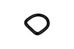 Demi-cercle - métal noir 25mm 