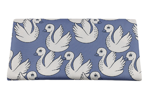 Водонепроницаемая ткань - Animal Collection - Лебеди - синий