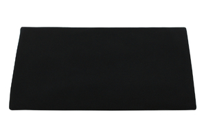 Tissu tricoté en micropolaire - noir