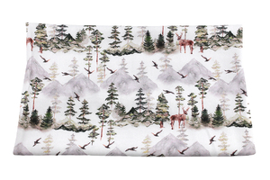 бамбуковая ткань - Панорама леса 