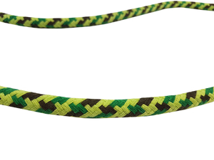 Хлопковая веревка 16 мм  - MULTI  - камуфляж зеленый
