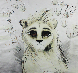 Die Mojo Graffi-Kollektion - Löwe Arlo - eine Tafel 