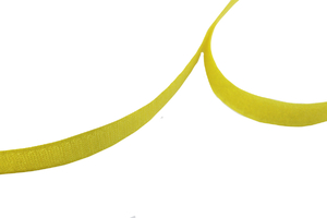 Tasma rzepowa (rzep) - komplet - żółty - 20 mm