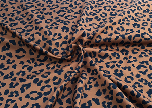 Silki tissue, silky - imprimé léopard