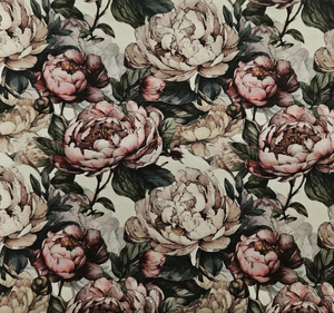 Romantische Blumen - sommersweat - Digitaldruck   
