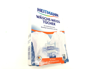 Heitmann Wäsche-Weiss Tücher - 20 Stück
