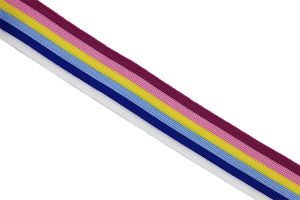 Streifenband Strickstoffe - Regenbogen 
