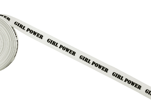 лампас - Girl Power - белый