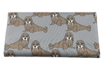 Waterproof fabric - Animal Collection - Walruses - gray