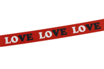Elastic Bands 30 mm - Love - red