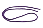 Sznurek bawełniany - ciemny fiolet 5mm 