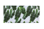 Waterproof fabric - fern leaves 