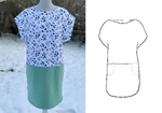 Weronika blouse - pattern for a women's sweatshirt - sizes S - XXXL  (1)