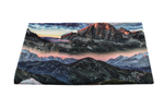 mountain panorama- jersey   digital print 