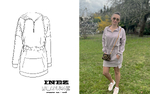Weronika blouse - pattern for a women's sweatshirt - sizes S - XXXL  (1) (1)