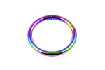 Cercle arc-en métal - 30 mm