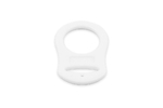 Pacifier hook - white - 20 mm  