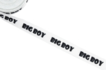 Streifenband - Big Boy - weiß