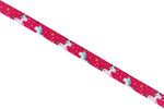 Trägerband haut - Einhörner auf rosa 20 mm