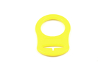 Pacifier hook - yellow - 20 mm   