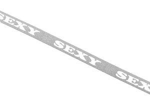 Élastique côtelé  30 mm - Sexy - gris