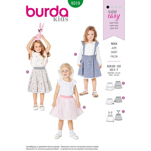 Burda - Pattern for skirts - 9319