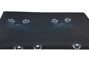 Waterproof fabric - cat's eyes 