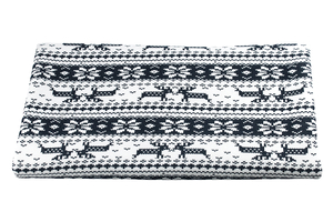 Reindeers - warm knit fabric 
