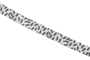Trägerband haut - Reisig black&white 20 mm    