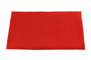 Linen fabric - red
