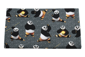 Kung Fu Panda - waleczny Po na szarym - dresówka 
