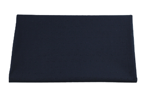 Plumeti - cotton fabric - navy blue 