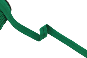 Lamówka dzianinowa - elastyczna - zieleń