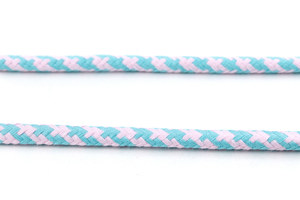 Cotton rope 12 mm - MULTI - turquoise pink 