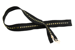 Zipper cuboid - greek golden 65 cm    