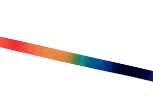 Trägerband haut - Regenbogen ombre  - 30 mm 