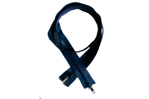 Cube lock - two-way zipper - 85 cm - navy blue 