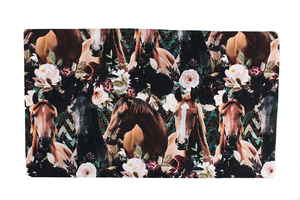 лошади в цветах  - джерси 