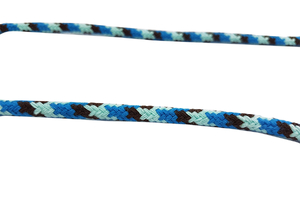 Cotton cord 8 mm - MULTI - blue camo 