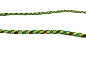 Cotton cord 8 mm - MULTI - camo green 