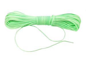 String glowing in the dark - green 