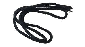 Sznurek bawełniany - czarny 5mm