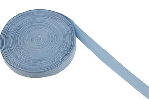 Ripsband 20mm schmutzig blau 