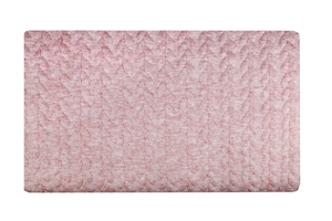 Jacquard knit - braid - pink melange 